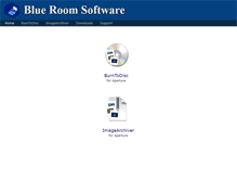Tablet Screenshot of blueroomsoftware.com